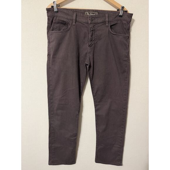 34 Heritage Pants Men Sz 36x32 Brown Courage Corduroy Mid Rise Straight Regular - Picture 1 of 15